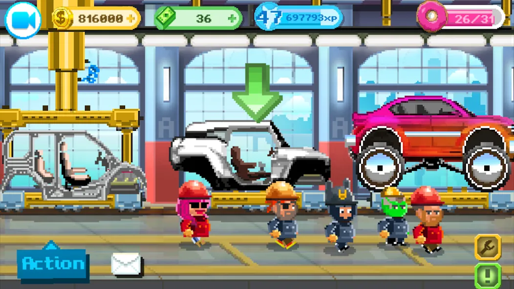 Motor World Car Factory (Мотор Ворлд Кар Фактори)  [МОД Много денег] Screenshot 5