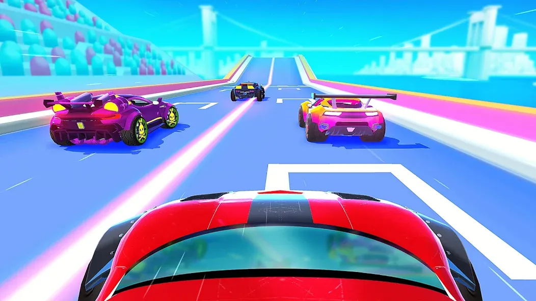 SUP Multiplayer Racing Games (СУП Мультиплеер Рейсинг)  [МОД Много денег] Screenshot 1