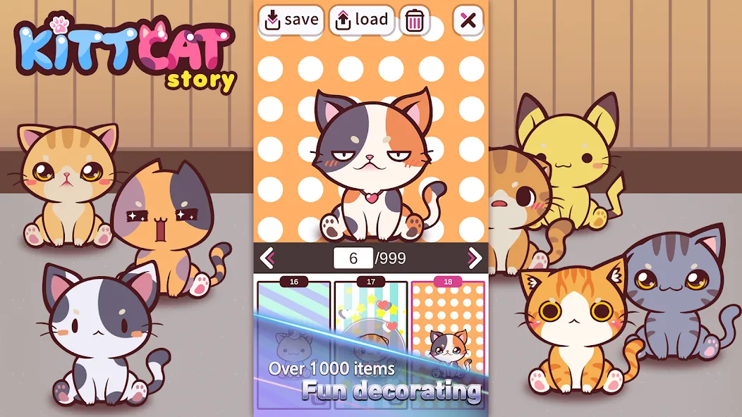 KittCat Story : Cat Maker (Киткэт Стори)  [МОД Unlocked] Screenshot 4