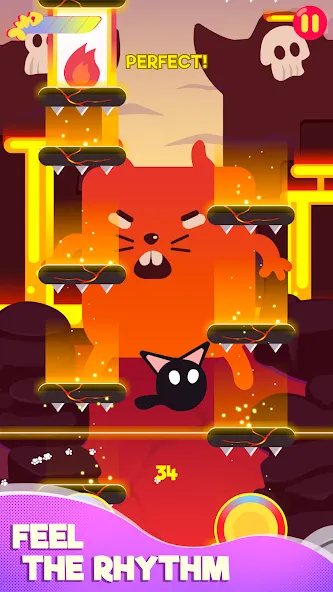 Cringe the Cat - Music Game  [МОД Menu] Screenshot 2