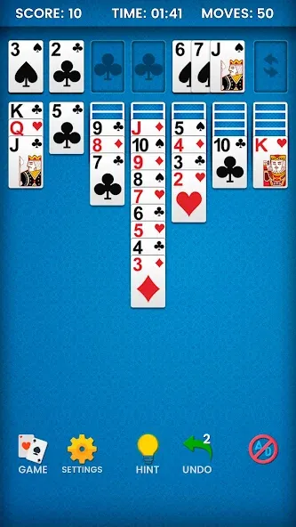 Klondike Solitaire (Клондайк солитер)  [МОД Меню] Screenshot 2