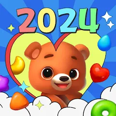 Взлом Toy Bear Sweet POP: Match 3 (Той Бир Свит ПОП)  [МОД Много монет] - полная версия apk на Андроид