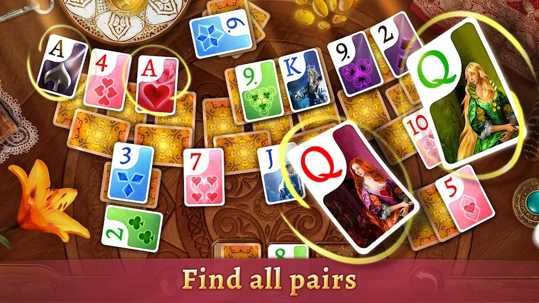 Solitaire Dreams: Card Games (Солитер Дримс)  [МОД Меню] Screenshot 1