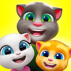 Скачать взлом My Talking Tom Friends  [МОД Unlimited Money] - последняя версия apk на Андроид