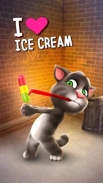 Talking Tom Cat  [МОД Все открыто] Screenshot 1