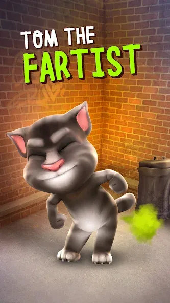 Talking Tom Cat  [МОД Все открыто] Screenshot 3