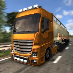 Взломанная European Truck Simulator (Юро Трак Драйвер)  [МОД Много денег] - полная версия apk на Андроид