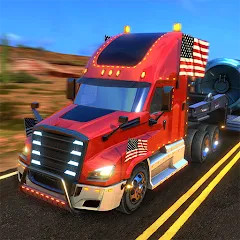 Взлом Truck Simulator USA Revolution (Трак Симулятор США Революция)  [МОД Unlimited Money] - последняя версия apk на Андроид