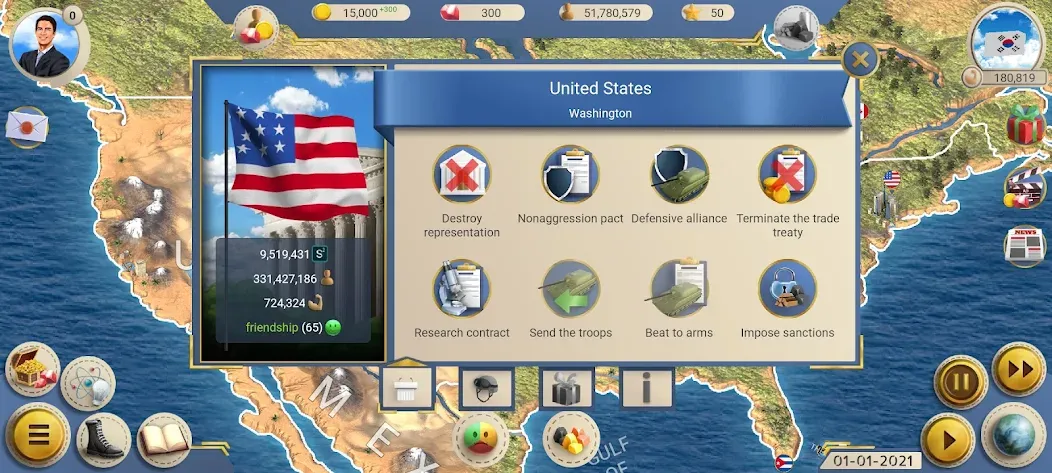 MA 2 – President Simulator  [МОД Unlimited Money] Screenshot 3