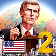 Скачать взломанную MA 2 – President Simulator  [МОД Unlimited Money] - полная версия apk на Андроид