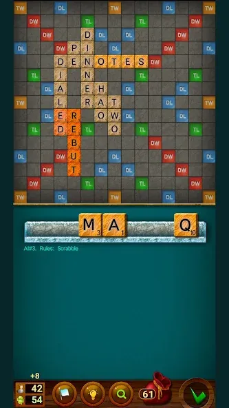 Word Game: Friends Offline  [МОД Unlimited Money] Screenshot 1