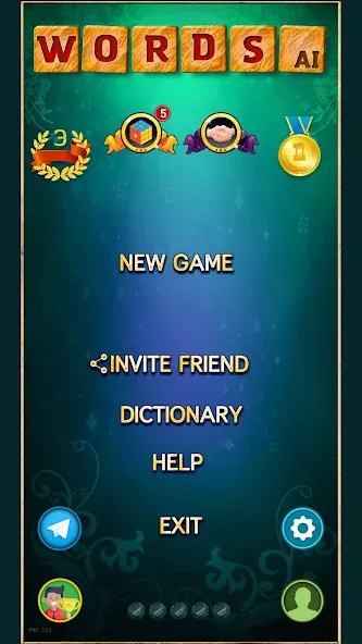 Word Game: Friends Offline  [МОД Unlimited Money] Screenshot 3