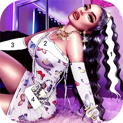 Скачать взлом Fun Color:Happy Coloring games  [МОД Mega Pack] - полная версия apk на Андроид