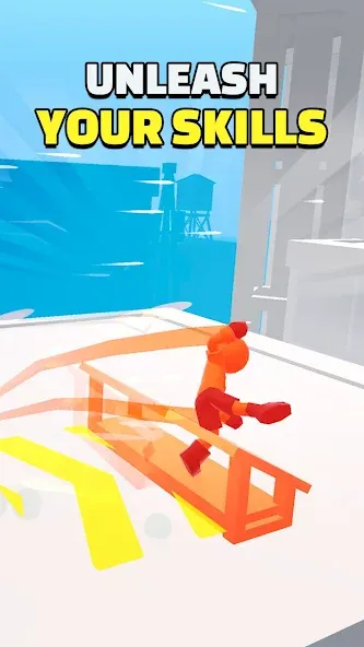 Parkour Race - FreeRun Game (Паркур Рейс)  [МОД Меню] Screenshot 4