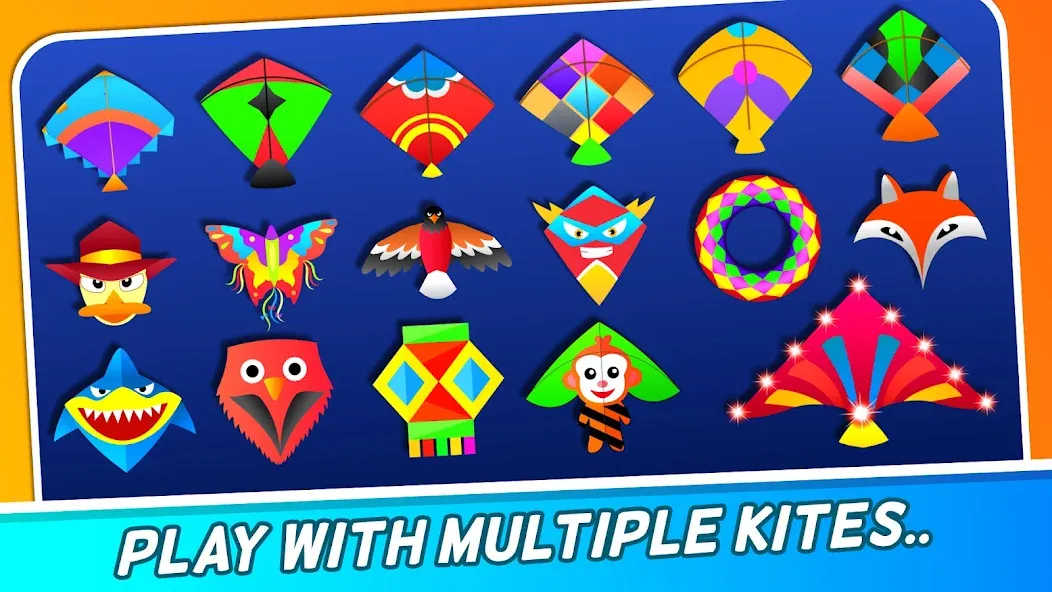 Indian Kite Flying 3D (Индийский воздушный змей 3Д)  [МОД Unlimited Money] Screenshot 1