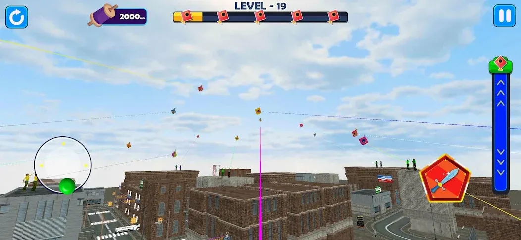 Indian Kite Flying 3D (Индийский воздушный змей 3Д)  [МОД Unlimited Money] Screenshot 3