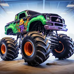 Скачать взлом Monster truck: Extreme racing  [МОД Много монет] - полная версия apk на Андроид