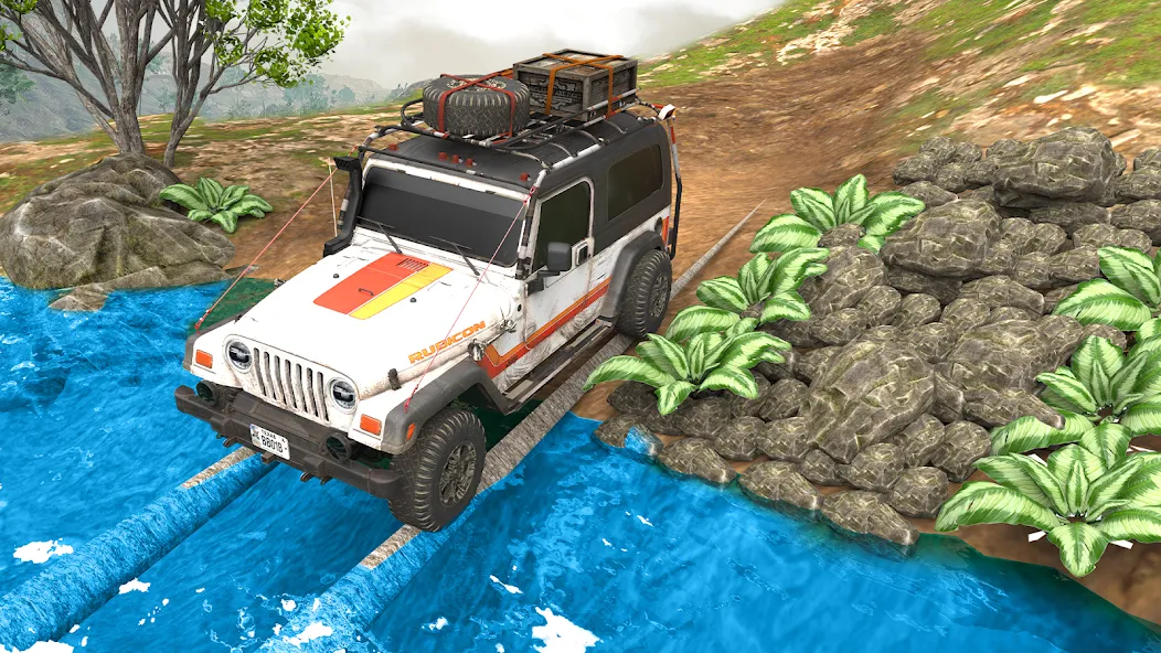 Offroad 4x4 Jeep Driving Game  [МОД Unlimited Money] Screenshot 5