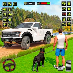 Скачать взломанную Offroad 4x4 Jeep Driving Game  [МОД Unlimited Money] - стабильная версия apk на Андроид