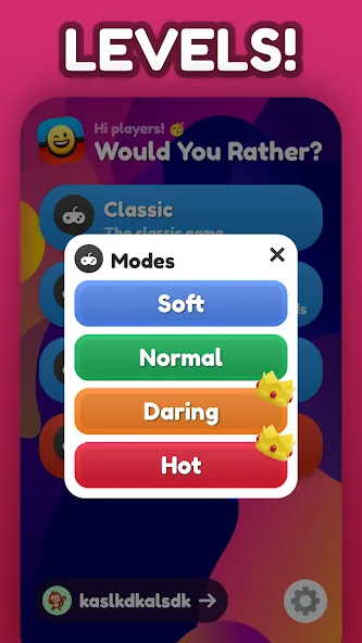 Would You Rather ?  [МОД Все открыто] Screenshot 4