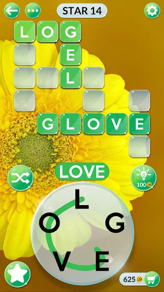 Wordscapes In Bloom (Вордскейпс Ин Блум)  [МОД Unlocked] Screenshot 1