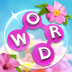 Взломанная Wordscapes In Bloom (Вордскейпс Ин Блум)  [МОД Unlocked] - стабильная версия apk на Андроид