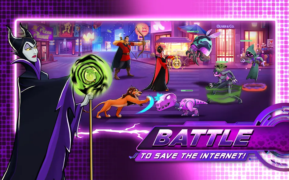 Disney Heroes: Battle Mode (Дисней Хироус)  [МОД Все открыто] Screenshot 1