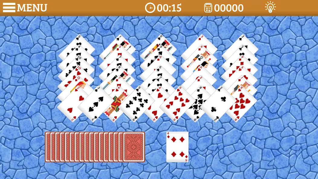 Golf Solitaire Multi CardsGame (Гольф Солитер Мульти КардсГейм)  [МОД Menu] Screenshot 3