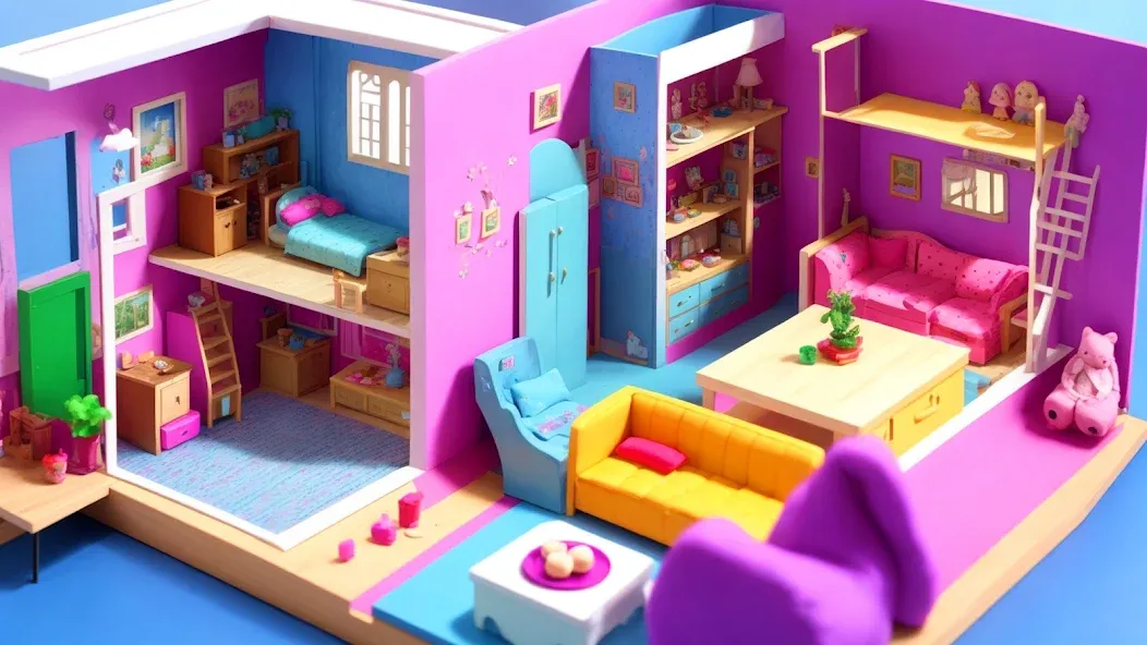 Doll House Design: Girl Games (Долл Хаус Дизайн)  [МОД Unlimited Money] Screenshot 4