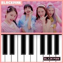 Взломанная BLACK PINK Magic Piano (БЛЭК ПИНК Мэджик Тайлз 2022)  [МОД Все открыто] - полная версия apk на Андроид