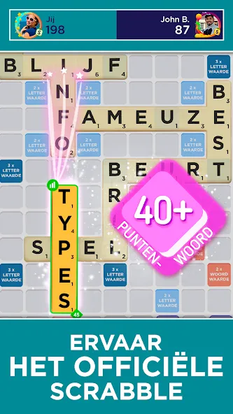 Scrabble® GO - Woordspel (Скрэббл ГО)  [МОД Меню] Screenshot 1