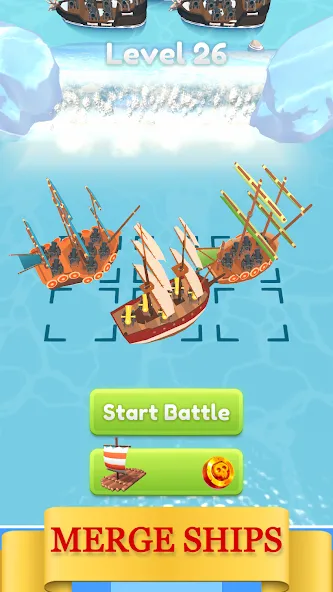 Merge Pirates (Мердж Пираты)  [МОД Много монет] Screenshot 1