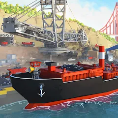 Скачать взлом Port City: Ship Tycoon (Порт Сити)  [МОД Unlocked] - последняя версия apk на Андроид