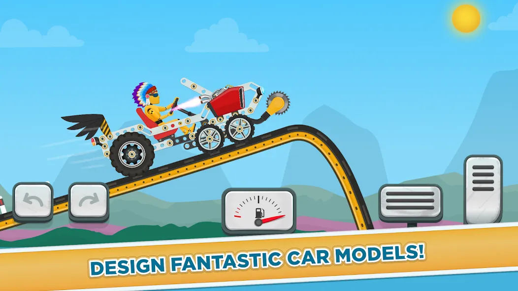 Car Builder & Racing for Kids  [МОД Mega Pack] Screenshot 1