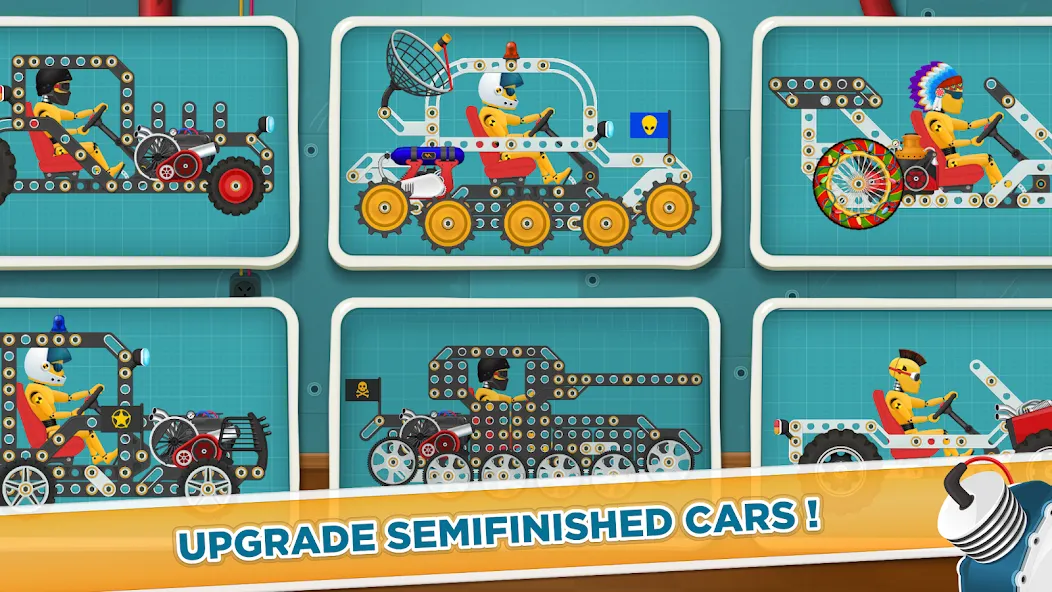 Car Builder & Racing for Kids  [МОД Mega Pack] Screenshot 2