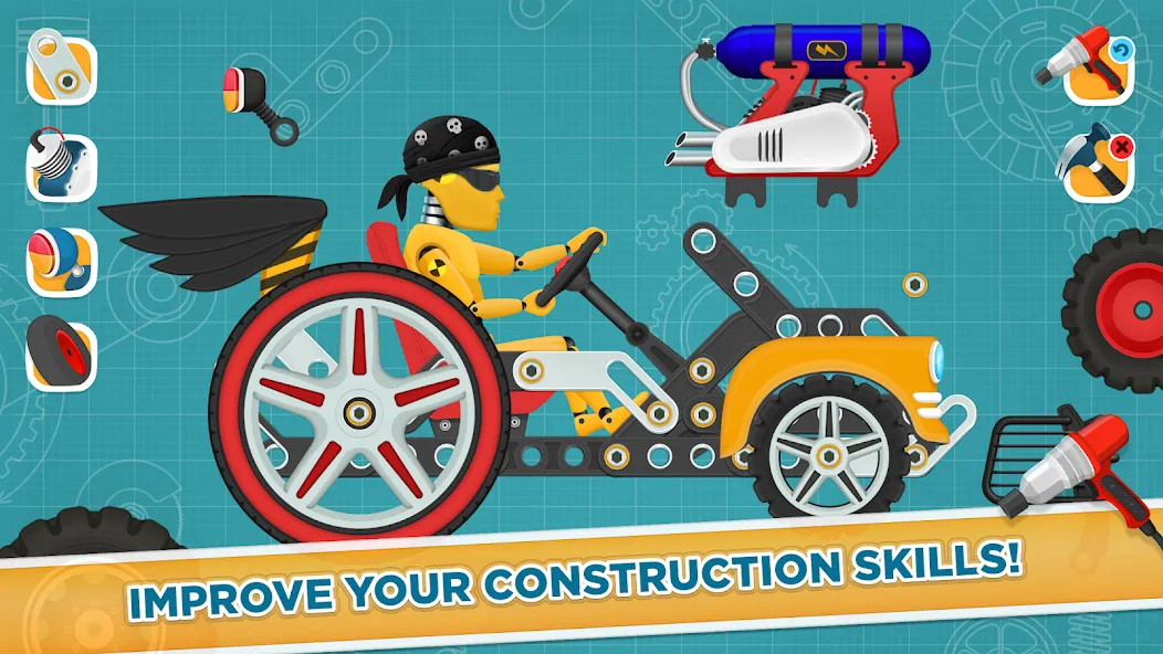 Car Builder & Racing for Kids  [МОД Mega Pack] Screenshot 4