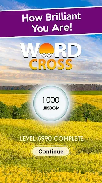 Word Cross: Crossy Word Search (Уорд Кросс)  [МОД Mega Pack] Screenshot 1