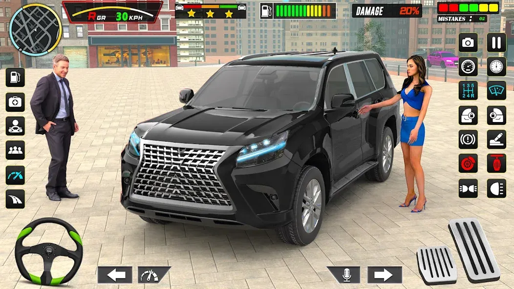 Car Dealership Car Saler (Драйвинг Скул Сити Кар Геймс)  [МОД Menu] Screenshot 1