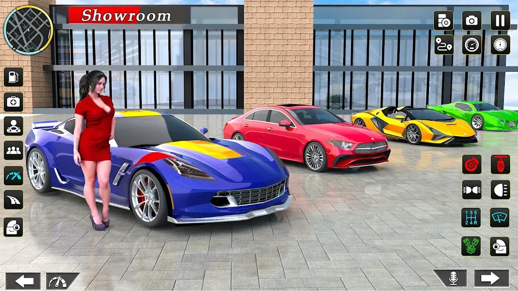 Car Dealership Car Saler (Драйвинг Скул Сити Кар Геймс)  [МОД Menu] Screenshot 3