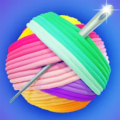 Взлом Cross Stitch Coloring Mandala (Кроссстиль раскрашивание мандала)  [МОД Mega Pack] - последняя версия apk на Андроид