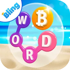 Взломанная Word Breeze - Earn Bitcoin (Уорд Бриз)  [МОД Menu] - стабильная версия apk на Андроид