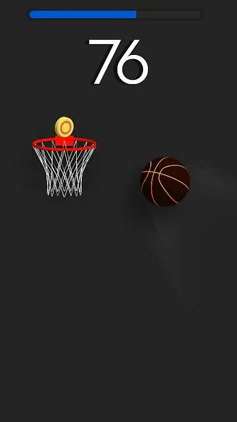 Dunk Stroke-3D Basketball (Дунк Строк)  [МОД Много монет] Screenshot 4