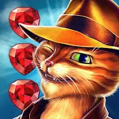 Взломанная Indy Cat for VK  [МОД Unlocked] - полная версия apk на Андроид