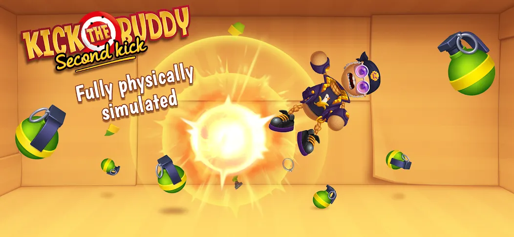 Kick the Buddy: Second Kick (Кик зе Бадди)  [МОД Mega Pack] Screenshot 1