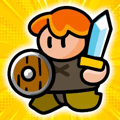 Взломанная Rumble Heroes - Adventure RPG (Рамбл Хироес)  [МОД Много монет] - последняя версия apk на Андроид