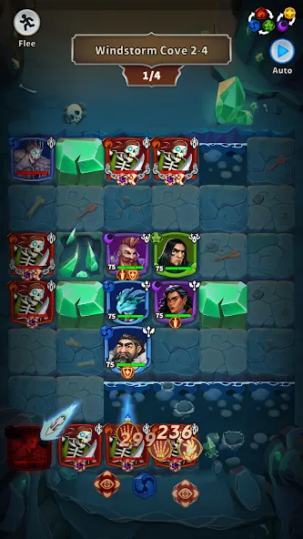 Friends & Dragons - Puzzle RPG  [МОД Menu] Screenshot 5