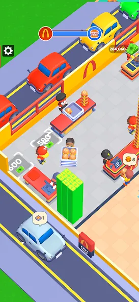 My Burger Shop: Burger Games (Май Бургер Шоп Игры)  [МОД Unlimited Money] Screenshot 2