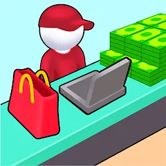 Взломанная My Mini Mall: Mart Tycoon Game  [МОД Menu] - стабильная версия apk на Андроид