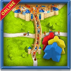 Взломанная War of Carcassonne board Games (Каркассон)  [МОД Бесконечные монеты] - стабильная версия apk на Андроид