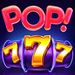 Взломанная POP! Slots™ Vegas Casino Games  [МОД Mega Pack] - полная версия apk на Андроид